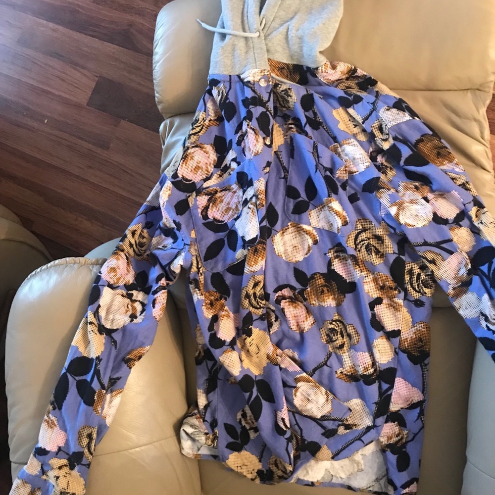 Urban Outfitters flower hoodie